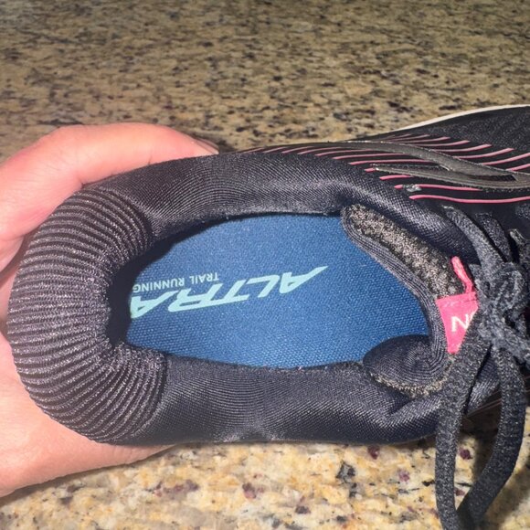 Brooks Addiction 14 Road Running Shoes 10.5 Black Pink Trail Sneakers Cushioned - Picture 11 of 12